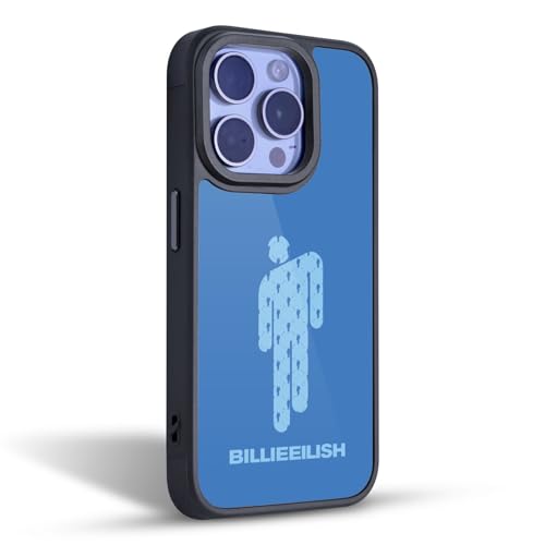 Coque iPhone 17 Billie Eilish Blohsh Bleu protection militaire