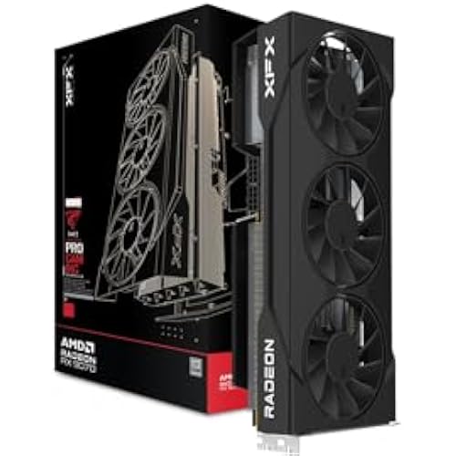 XFX Swift AMD Radeon RX 9070 GRE Triple Fan Gaming Edition with 12GB GDDR6 HDMI 3xDP, AMD RDNA 4 RX-97GRE29BA