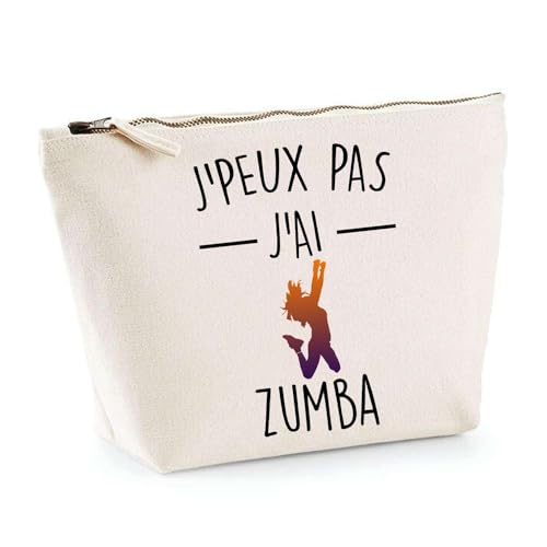 Trousse Zumba J'peux Pas | Pochette Toilette Maquillage Idée Sac