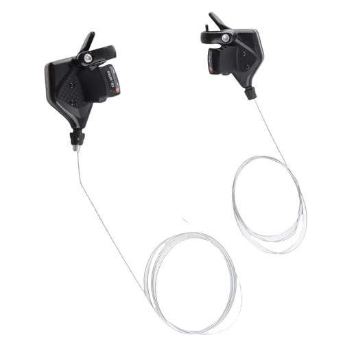 VGEBY1 1 Pair Bike Shift Levers, 3X7/8/9 Speed Derailleur Gear Speed Left/Right Shifter Brake Lever Combo (3x9 Speed) - Thumbnail 6