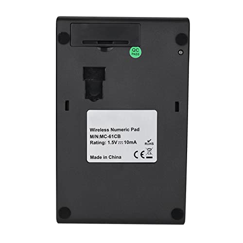 Ensemble clavier souris numérique sans fil 2,4 GHz compact et ergonomique pour PC - 7