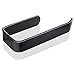 Mczcent Portarrollos para Papel Higiénico Autoadhesivo - Aluminio Portarrollos Baño Negro Porta Rollos de Papel Higienico, Toilet Roll Paper Holder Portarollos Soporte Papel Higienico para Baños