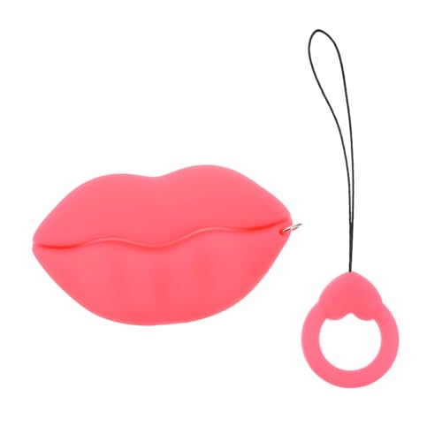 Tofficu 1 Stück Lip Shape Kopfhörerhülle aus Schützend Kompatibel mit Modisches Kreatives Design Kratzfest Staubdicht die Aufbewahrung von Drahtlosen Ohrhörern Tofficu 1 Stück Lip Shape Kopfhörerhülle aus Schützend Kompatibel mit Modisches Kreatives Design Kratzfest Staubdicht die Aufbewahrung von Drahtlosen Ohrhörern