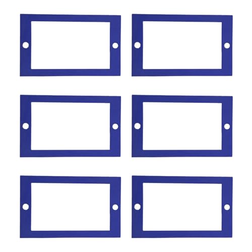 Extensión de enchufe, extensión de placa de pared, 6 extensores de caja de una sola marcha, extensor de enchufes para cajas eléctricas e interruptores de enchufe