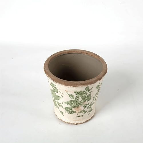 Pots de fleurs en céramique décoratifs de 16,5 cm de qualité