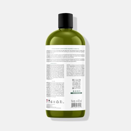 Acondicionador Fortalecimiento Pétalo Fresca con alga marina y argán 475ml 2
