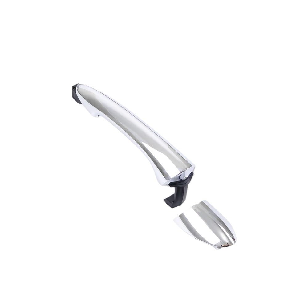 Wllygdy Front No Hole Outer Door Handle Chrome For 2011-2014 For Hyundai For Sonata I45 For Exterior 82651-3S000 82652-3S000