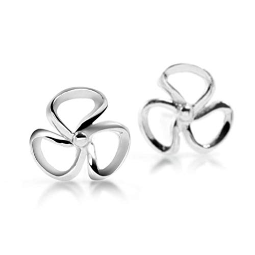 Boucles d'oreilles boules de poils mini pour femme style ins
