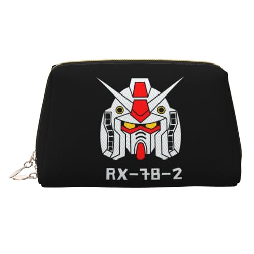 化粧ポーチ ネオ ジオンガンダム レディース メイクポーチ 化粧バッグ メンズ トラベルポーチ レザー 小物入れ かわいい おしゃれ 可愛い 化粧品収納 大容量 防水 多機能 旅行 持ち運び便利