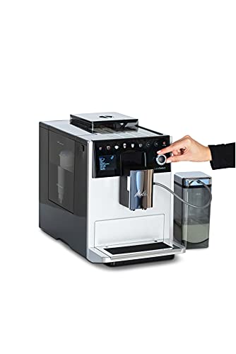 Melitta Latte Select Kaffeevollautomat, silber – Bild 7