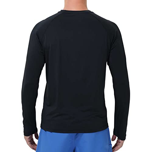 Lightbare Men’s UPF 50+ UV Sun Protection Lightweight Long Sleeve T-Shirt Quick Dry for Outdoor Hiking Running2