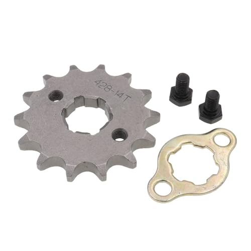 Pignon de chaîne avant résistant pour axe 20mm moto pas 428 - 7