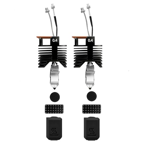 Luocute U1 3D�v�����^�[�p0.4mm�z�b�g�G���h�L�b�g2�A�i�m�R�[�e�B���O�t���d���X�`�[���m�Y���A�Z���~�b�N�������M48W�A�S��������PLA PETG ABS ASA TPU PA PC�ƌ݊�������