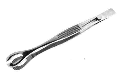 Preisvergleich Produktbild Dctattoo 316l - Schlitz Forester Schwamm Pinzette Klemmen - Piercing