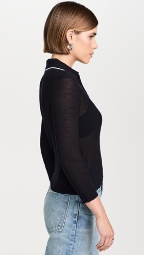 Polo suéter para mujer en tejido piquè de algodón transpirable 5