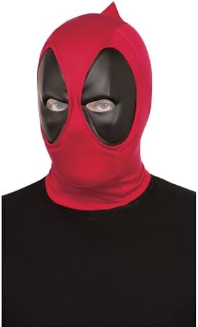 Rubies Costume Co. Men's Deadpool Deluxe Fabric Overhead Mask