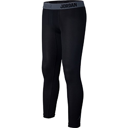 Jordan Boys' All Season Compression Tights, Size Medium Black