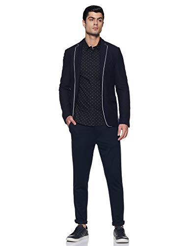 Image of Spykar Men's Printed Slim Fit Cotton Casual Shirt