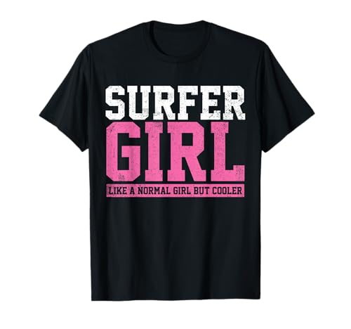 surfer girl surfing gift T-Shirt