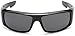 Spy Optic Men's Logan Wrap Sunglasses,Shiny Black Frame/Grey Lens,one size