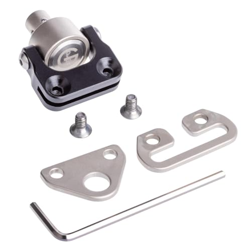 Conector rápido QD ProMediaGear QDP1 con sistema antirrotación para mosquetón de cámara