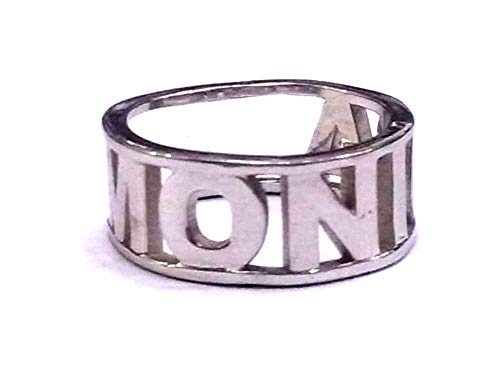 Bague personnalisée nom argent 925 pour sublimer votre look estival