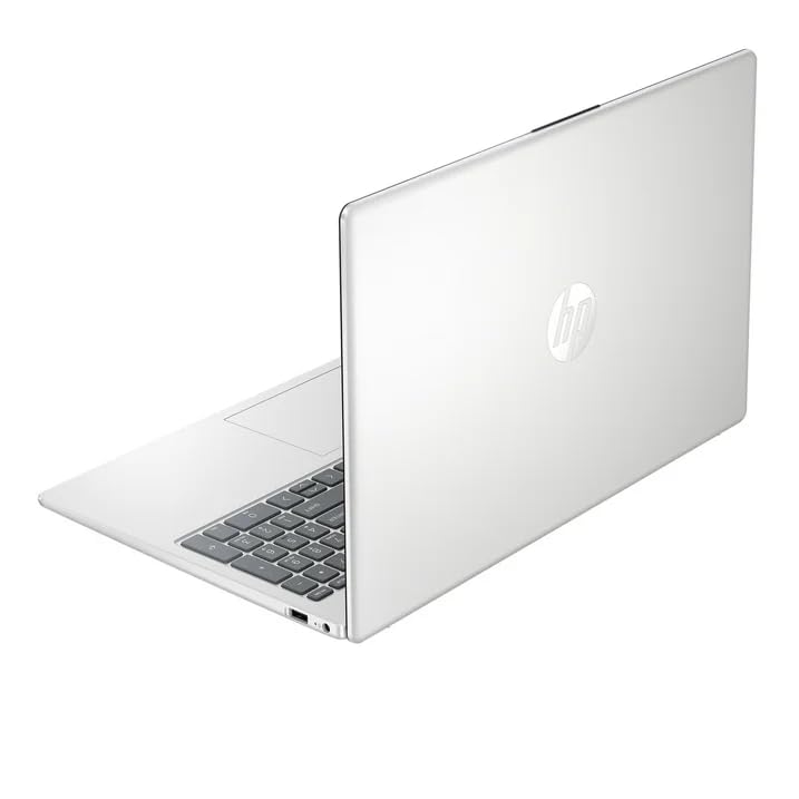 Image of HP 15.6 inch FHD IPS Touch Laptop, AMD Ryzen 7 7730U, 16GB DDR4 RAM, 512GB SSD, Webcam, Windows 11 Home, Copilot AI, Natural Silver, 15-fc0057wm