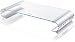 Produktbild j5create Monitor Stand mit 3-Port USB 3.0 Hub temperiertes Glas und Aluminium (JUT325)