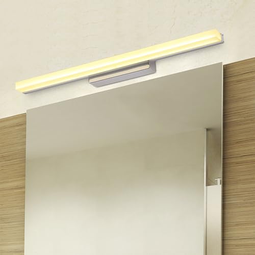Iluminación de espejo impermeable contra sombras en el baño moderno 3