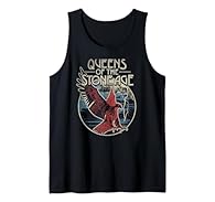 Official licensed Queens of the Stone Age merch featuring the bold Eagle design perfect for fans of alternative rock and powerful band imagery Lightweight, Classic fit, Double-needle sleeve and bottom hem