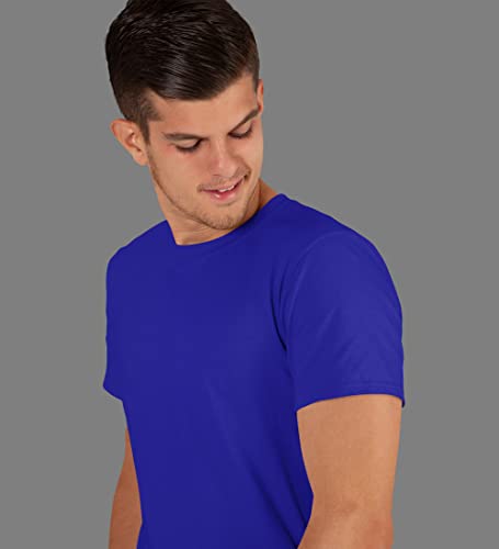 Image of Hangout Hub Tshirt for Mens | Regular Fit | Super Combed Cotton Men T-Shirt | Solid Plain Tees | Round Neck T Shirt | Half Sleeves | Pack of 3