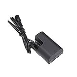 Coolbuy112 DR-E6 DC Coupler for Canon EOS 60D 7D 5D Mark II ACK-E6 Camera AC Adapter (Half Decoded)
