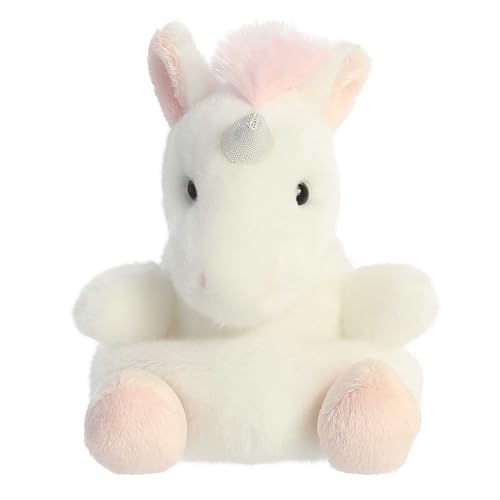 Aurora Palm Pals 4.5" Sassy Unicorn Adorable Plush