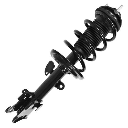 Image of Detroit Axle - 6pc Front Suspension Kit for Acura 2007-2013 MDX ZDX 2 Struts with Coil Spring Assembly 2 Sway Bar End Links 2 Outer Tie Rod Ends 2008 2009 2010 2011 2012 Replacement