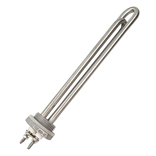 image for JINGERL DN25 12v 400w DC Stainless Steel Heating Element Immersion Sol