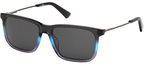 Diesel Homme Dl0309 Lunettes de soleil Not Applicable, Gris, 56