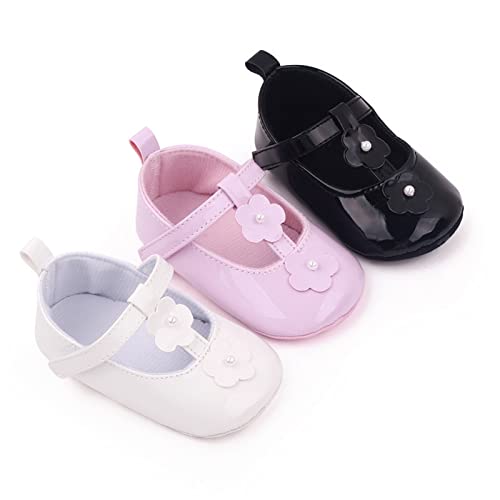 Infant Girls Baby Newborn Sneakers Cute Flower Design Walking Shoes Flat Dress Shoes Sandals for Kids Boys2
