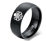 Hydra Logo Symbol Black Stainless Steel Cosplay Metal Ring (13)