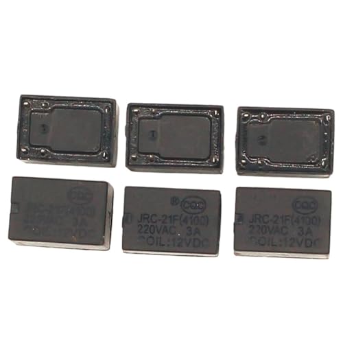Relais miniature PCB 6 broches JRC-21F 4100 9V DC pour circuits imprimés électroniques (Lot de 20) - 3
