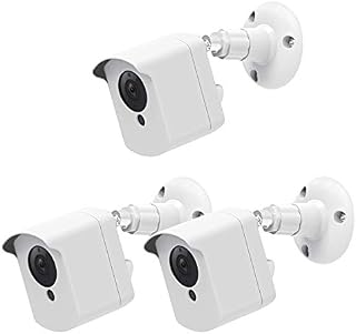 Wyze Cam Wall Mount Bracket, Wyze Camera Cover with Adjustable Wall Mount