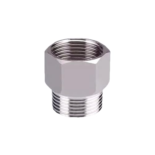 XSDSM Raccordi di Riduttore Adattatore per Rubinetto da 3/4 Filettatura Interna a 3/4 Filettatura Esterna Riduzione per Collegamento Conversione Tubi