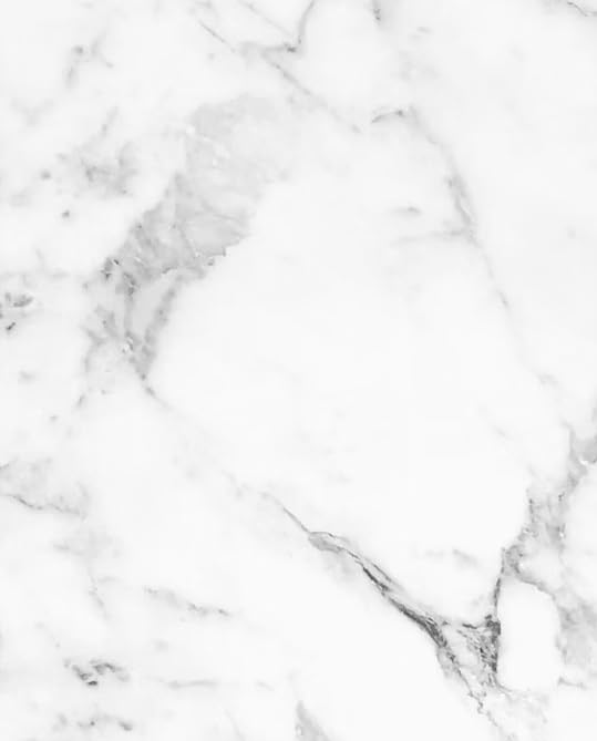 Générique Revêtement Mural Décoratif Aspect Marbre, Panneau PVC 3mm, Pour Cuisine, Salle de Bains et Salon, Blanc