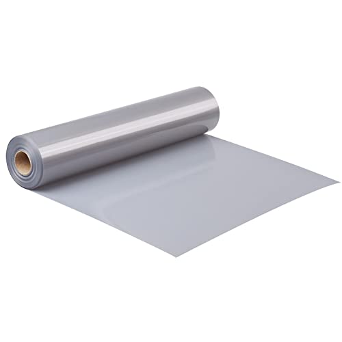 sourcing map Heat Transfer Vinyl Rolls, 12 x 35 Feet HTV Vinyl, Grey HTV Vinyl Iron on Vinyl Heat Vinyl Design for Shirts, Pillows, Hand Bags, Hats