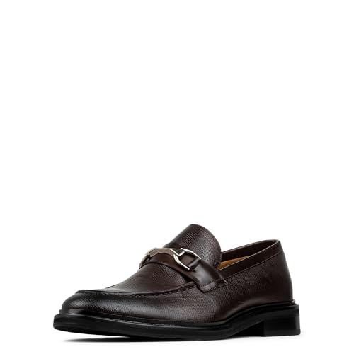 Zapatos Yuri para hombre en marrón oscuro: elegancia versátil para tu día a día en talla 44.5