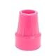 2x rosa Gummispitzen für Gehstock oder Krücke - 19mm & 22mm - von Lifeswonderful (19mm)