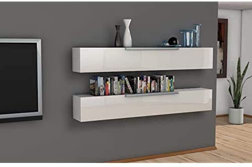 Fischer 544668 Kit tasselli e Viti, Grigio/Rosso