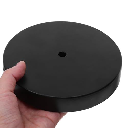 Base de lámpara de pie redonda de hierro Uonlytech con diseño moderno y fácil montaje 3