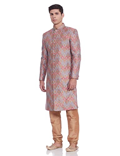 Image of Ethnix Men's 2pcs 3pcs Sherwani Churidar & Dupatta