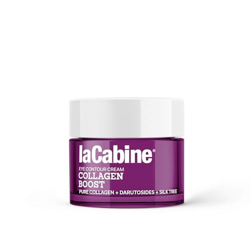 laCabine Contorno de Ojos Collagen Boost – Reafirmante y Redensificante con Colágeno Puro y Péptidos | Efecto Lifting de Párpados, Reduce Bolsas y Signos de Fatiga | Oftalmológicamente Testado