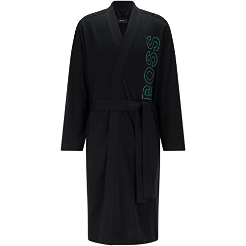 BOSS Identity Kimono Albornoz, Negro1, S para Hombre